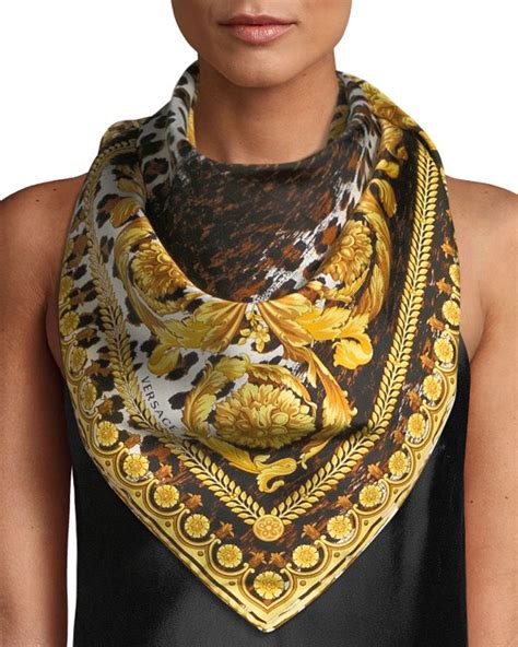 versace collection scarf